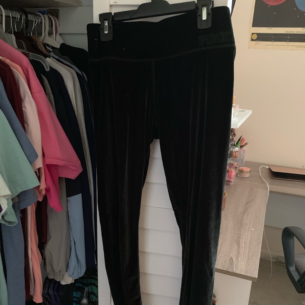 Velvet leggings